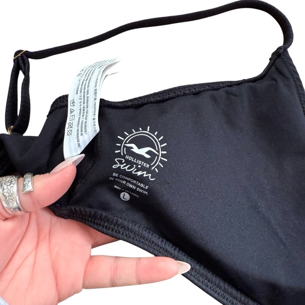 NWT Hollister Co. Wrap Style Bikini Top - Picture 4 of 6